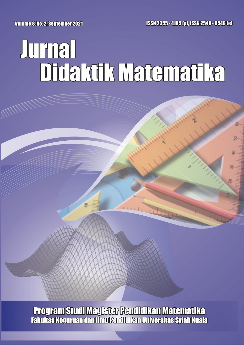 Jurnal Didaktik Matematika Volume 8 nomor 2 2021