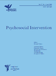 Psychosocial Intervention VOL. 30. NUM. 1. JANUARY 2021