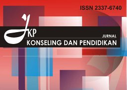 Jurnal Konseling dan Pendidikan (JKP) Vol 5, No 2 (2017)